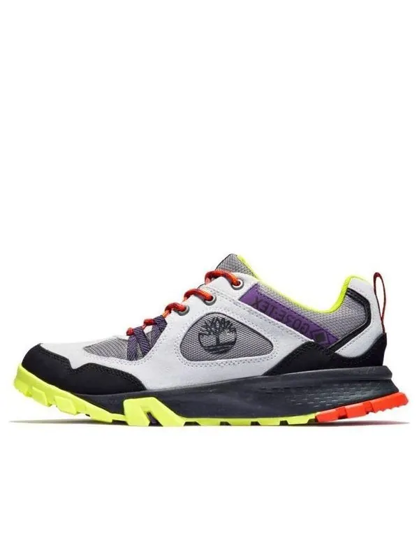 Кроссовки garrison trail waterproof low hikers 'gray black yellow' Timberland — изображение 1 из 4, серый/черный/желтый