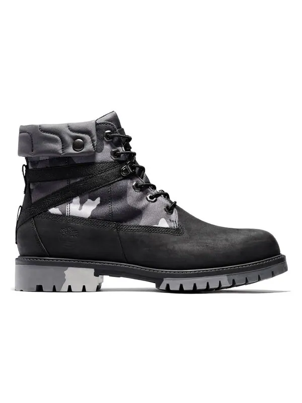 Кроссовки heritage ek+ 6 inch waterproof wide-fit boot 'grey camouflage' Timberland — изображение 2 из 4, серый/черный