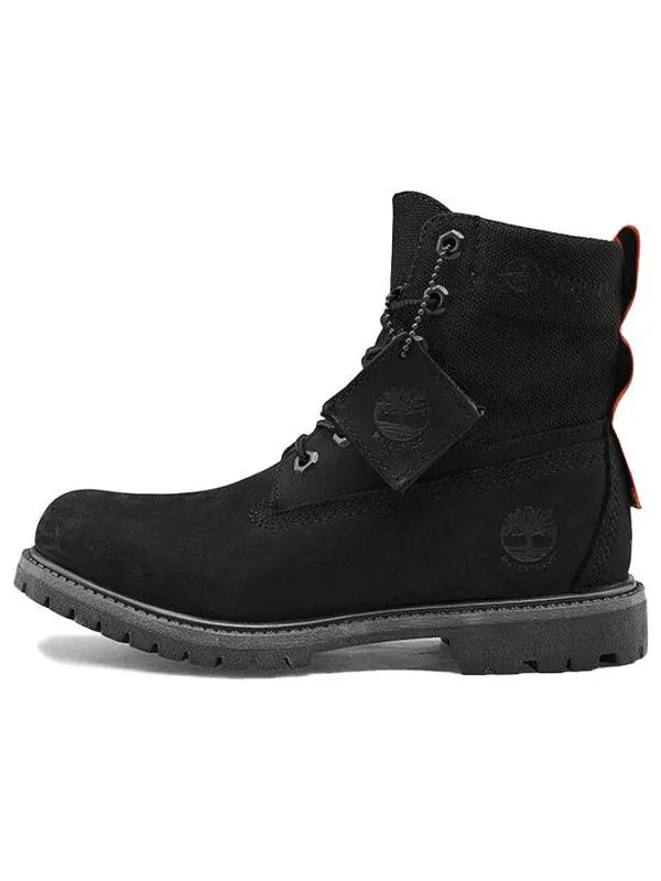 Кроссовки rebotl 6 inch wide-fit boot 'black nubuck' Timberland — изображение 1 из 4, черный