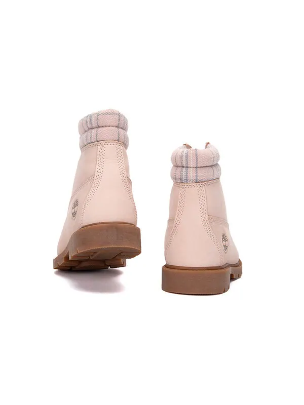 Кроссовки lindon woods 6 inch waterproof boot 'pink nubuck and printed collar' Timberland — изображение 3 из 4