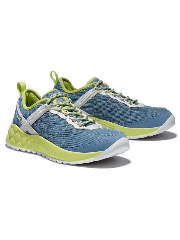 Кроссовки greenstride solar wave fabric hiking shoes 'blue green' Timberland — изображение 4 из 4, синий/зеленый/белый