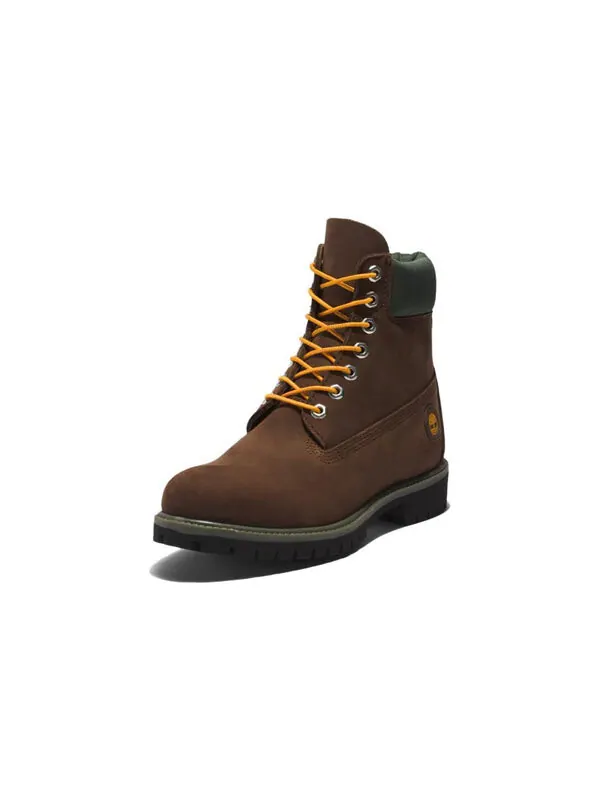 Кроссовки premium 6 inch waterproof boots 'brown orange' Timberland — изображение 3 из 4