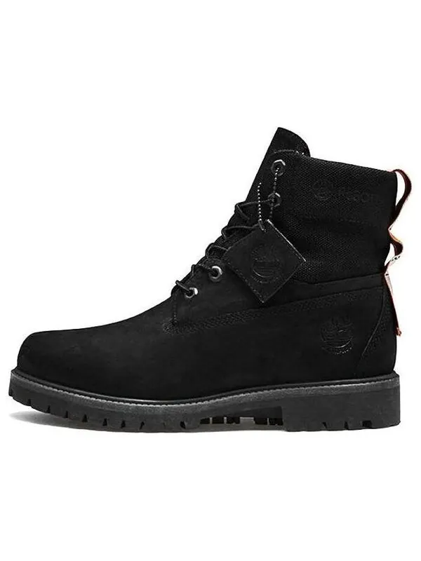 Кроссовки 6 inch treadlight waterproof rebotl boot 'black' Timberland — изображение 1 из 4, черный/красный
