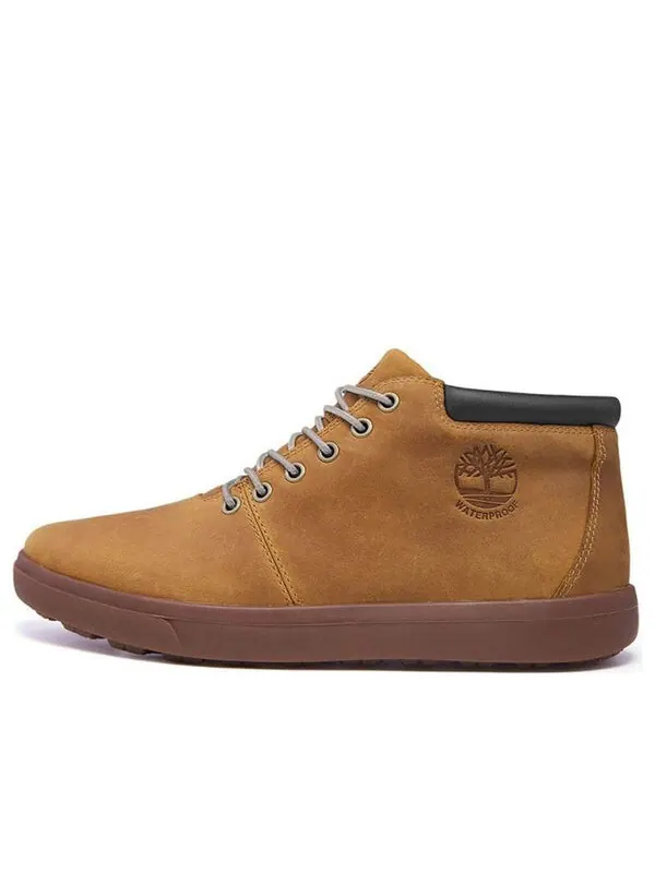 Кроссовки ashwood park mid waterproof leather chukka boots 'brown' Timberland — изображение 1 из 4, коричневый/черный