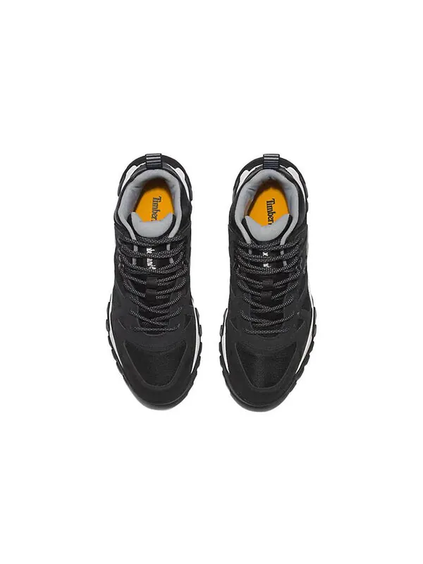 Кроссовки lincoln peak waterproof fabric and leather boot 'black' Timberland — изображение 4 из 4, черный/белый/серый