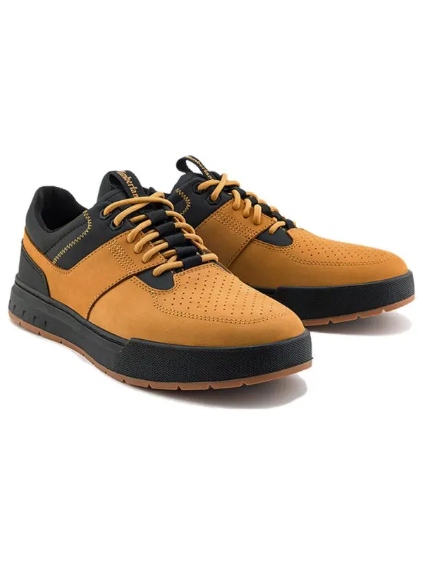 Кроссовки maple grove low 'wheat' Timberland — изображение 3 из 4, желтый/черный
