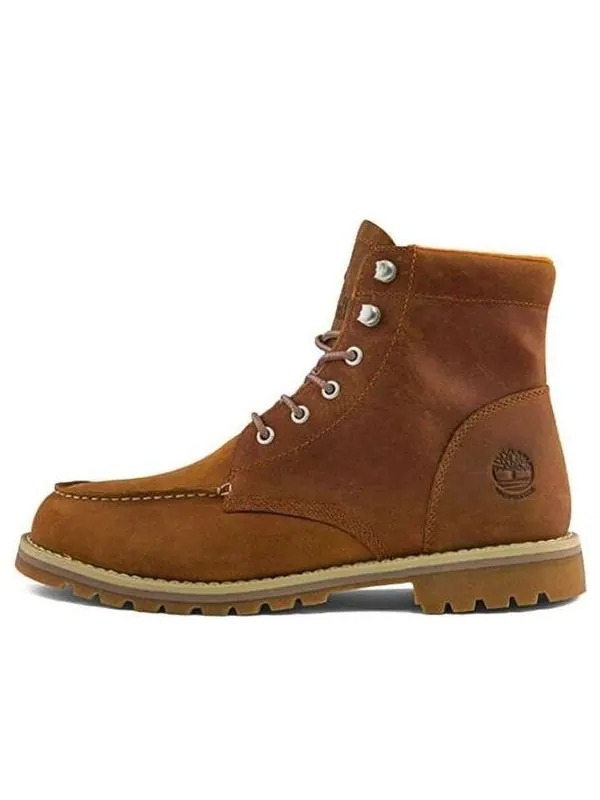 Кроссовки redwood falls waterproof moc-toe wide-fit boots 'rust nubuck' Timberland — изображение 1 из 4, коричневый/бежевый