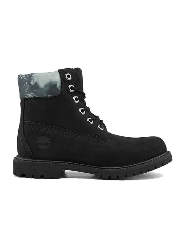 Кроссовки premium 6-inch waterproof boot 'black nubuck' Timberland — изображение 2 из 4, черный/синий