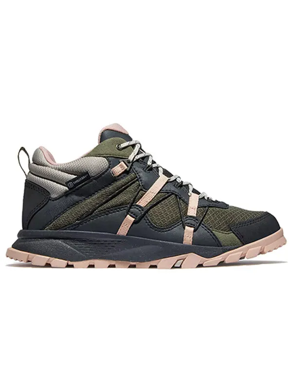Кроссовки garrison trail 'dark green black' Timberland — изображение 2 из 4, темный зеленый/черный
