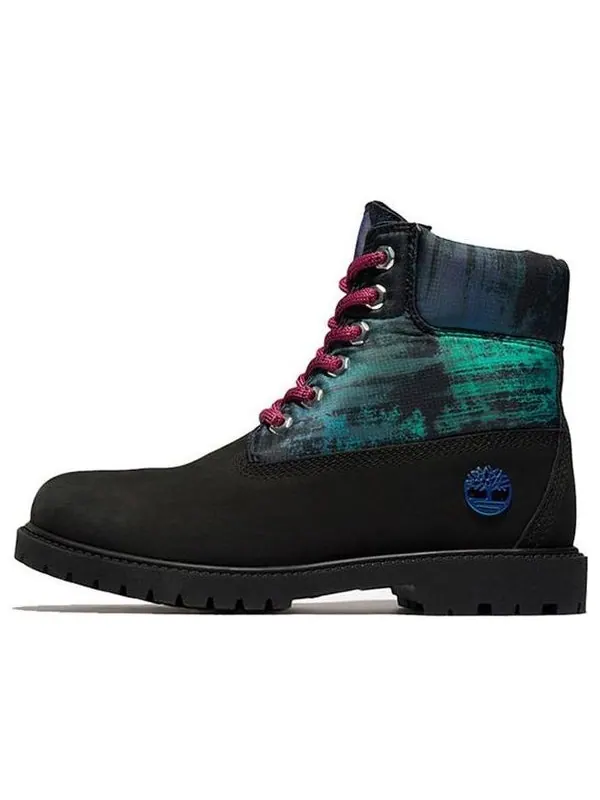 Кроссовки heritage nl sky 6 inch waterproof boots 'black nubuck with print' Timberland — изображение 1 из 4