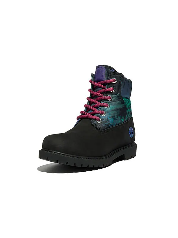 Кроссовки heritage nl sky 6 inch waterproof boots 'black nubuck with print' Timberland — изображение 2 из 4