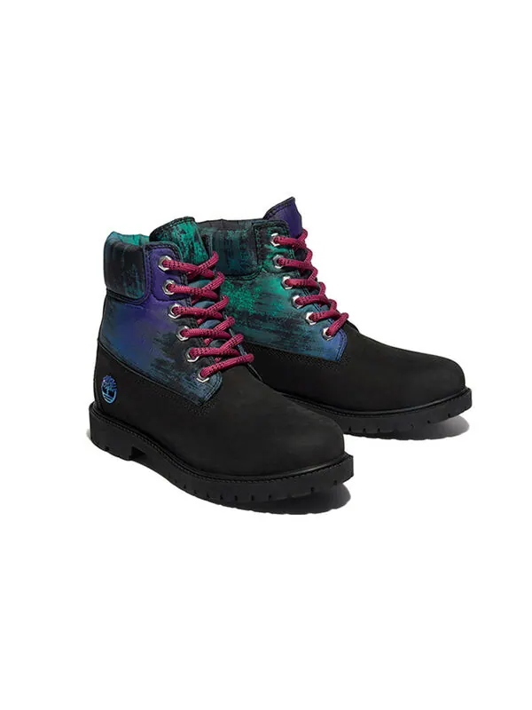 Кроссовки heritage nl sky 6 inch waterproof boots 'black nubuck with print' Timberland — изображение 3 из 4