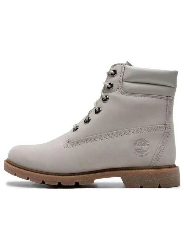 Кроссовки linden woods 6 inch waterproof boots 'light grey' Timberland — изображение 1 из 4, серый/коричневый