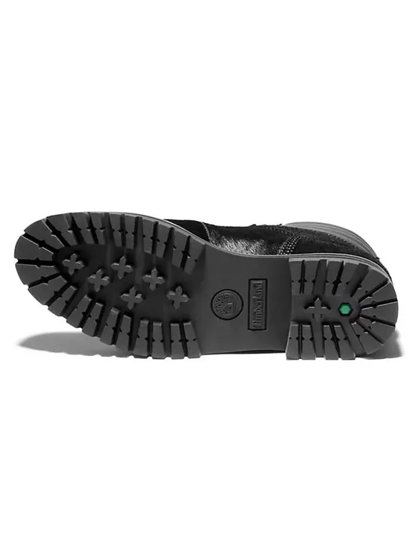 Кроссовки london square mid hiker 'black sheep fur' Timberland — изображение 4 из 4, черный/белый