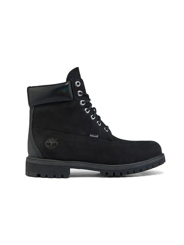Кроссовки premium 6 inch waterproof wide-fit boot 'black nubuck' Timberland — изображение 2 из 4, черный