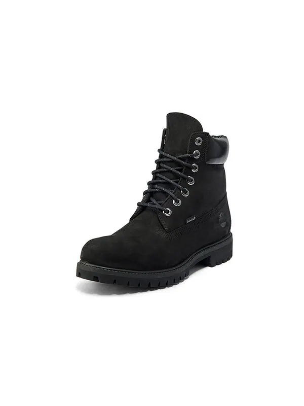 Кроссовки premium 6 inch waterproof wide-fit boot 'black nubuck' Timberland — изображение 3 из 4, черный