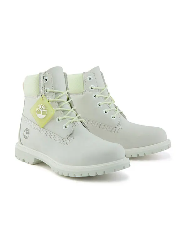 Кроссовки premium 6 inch waterproof wide fit boot 'bright white waterbuck' Timberland — изображение 4 из 4, белый