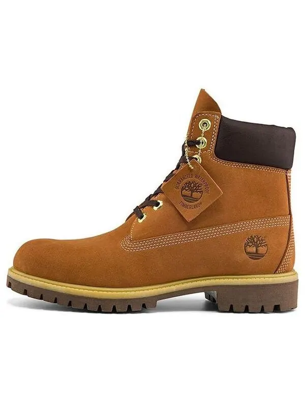 Кроссовки 6 inch premium waterproof boot 'rust suede' Timberland — изображение 1 из 4, оранжевый/коричневый