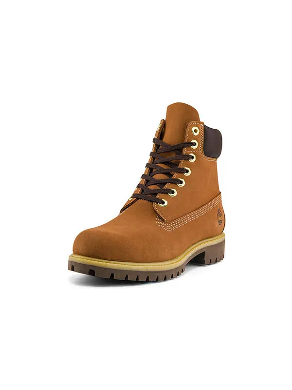 Кроссовки 6 inch premium waterproof boot 'rust suede' Timberland — изображение 3 из 4, оранжевый/коричневый