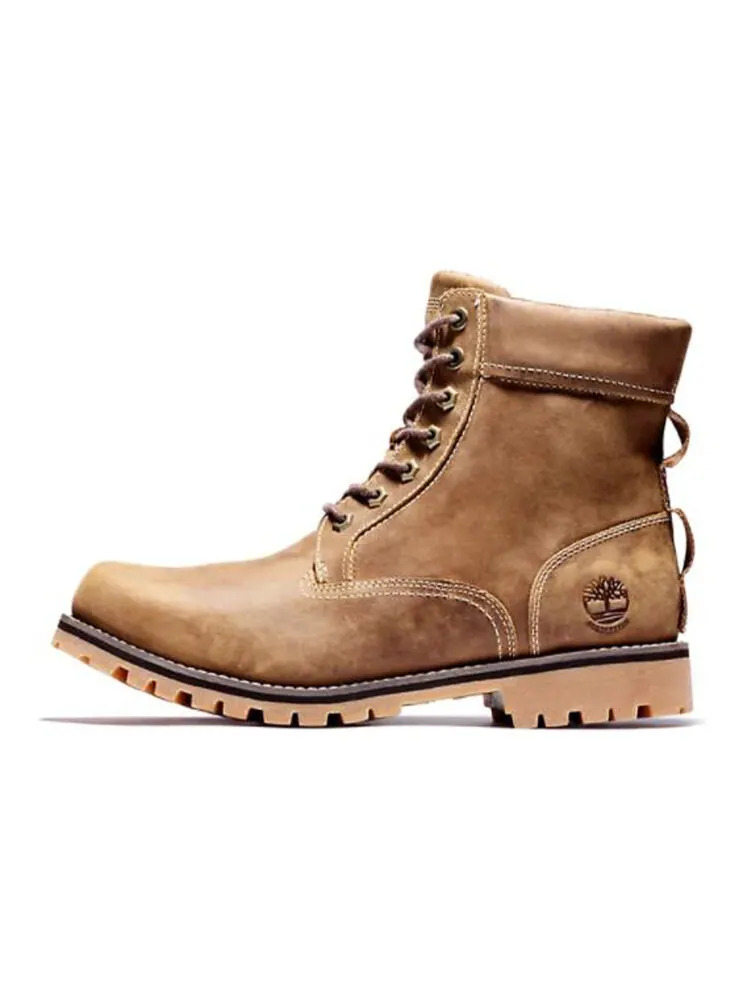 Ботинки Timberland Rugged Mid Lace Up 6-Inch — изображение 1 из 4, светло-коричневый