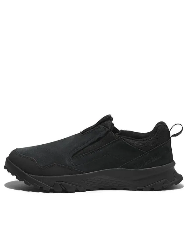 Кроссовки lincoln peak waterproof light slip-on 'black suede' Timberland — изображение 1 из 4, черный