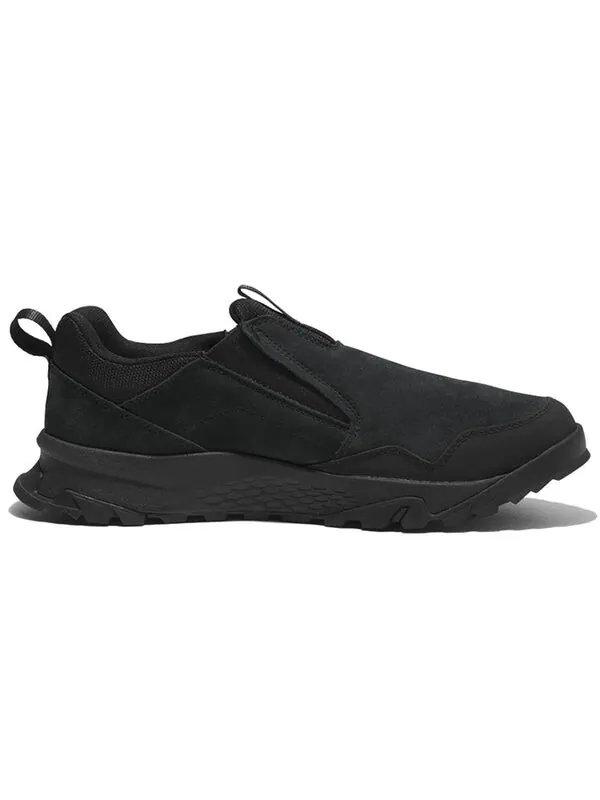 Кроссовки lincoln peak waterproof light slip-on 'black suede' Timberland — изображение 2 из 4, черный