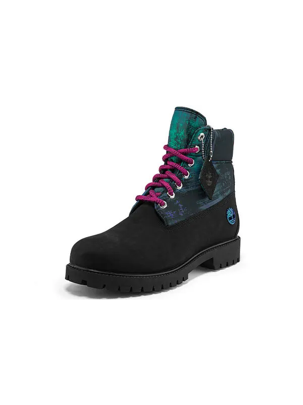 Кроссовки heritage nl sky 6 inch waterproof boots 'black nubuck with print' Timberland — изображение 3 из 4
