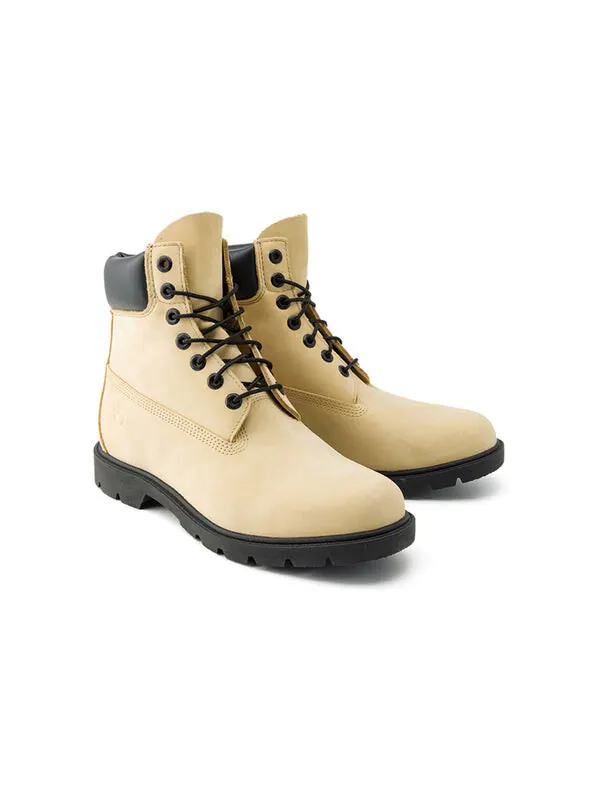 Кроссовки classic 6 inch waterproof boot 'light yellow nubuck' Timberland — изображение 4 из 4, желтый/черный