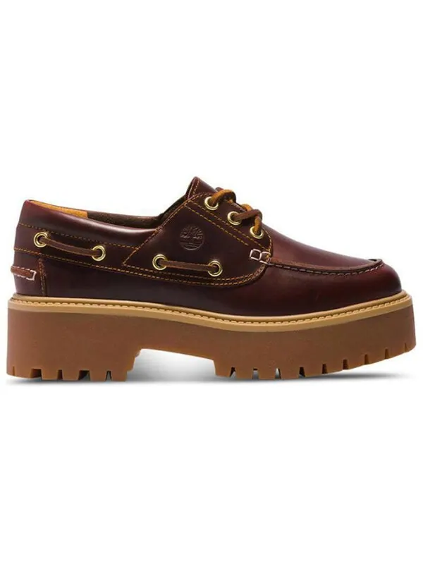 Кроссовки premium boat shoes 'brown' Timberland — изображение 2 из 4, коричневый