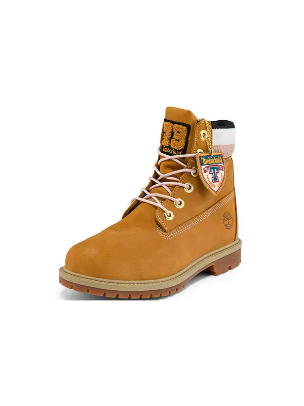 Кроссовки 6 inch heritage premium waterproof boots 'wheat nubuck and stripes' Timberland — изображение 3 из 4