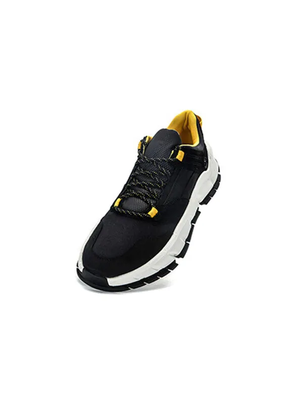 Кроссовки turbo low hiking sneaker 'black nubuck' Timberland — изображение 3 из 4, черный/белый/желтый