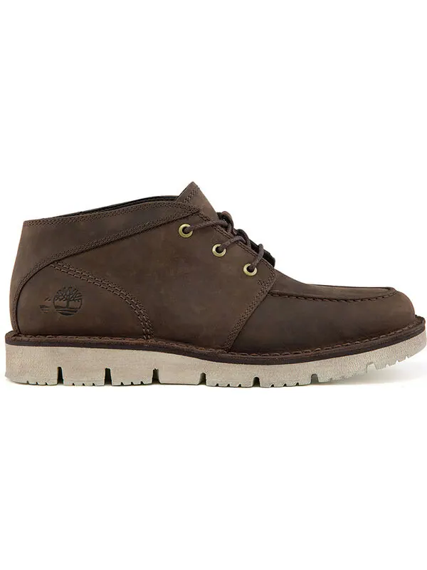 Кроссовки westmore moc-toe chukka boots 'brown' Timberland — изображение 2 из 4, коричневый/белый