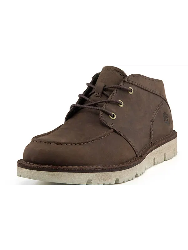 Кроссовки westmore moc-toe chukka boots 'brown' Timberland — изображение 3 из 4, коричневый/белый
