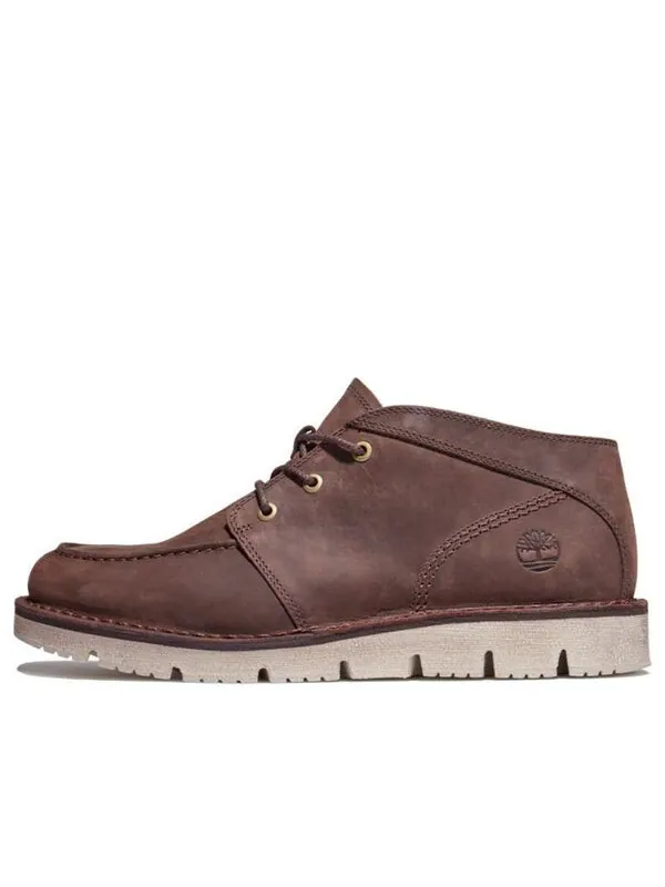 Кроссовки westmore moc toe chukka boots 'deep brown' Timberland — изображение 1 из 4, коричневый/белый