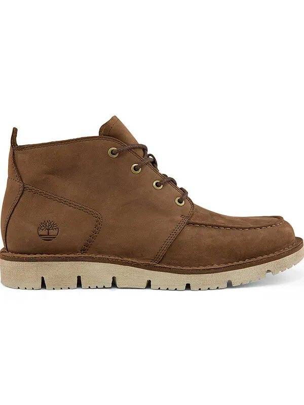 Кроссовки westmore moc toe chukka boots 'brown' Timberland — изображение 2 из 4, коричневый/белый