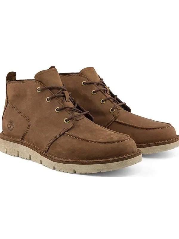 Кроссовки westmore moc toe chukka boots 'brown' Timberland — изображение 4 из 4, коричневый/белый