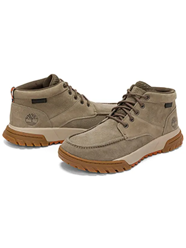 Кроссовки boulder trail chukka boots 'medium grey suede' Timberland — изображение 4 из 4, серый/коричневый/белый