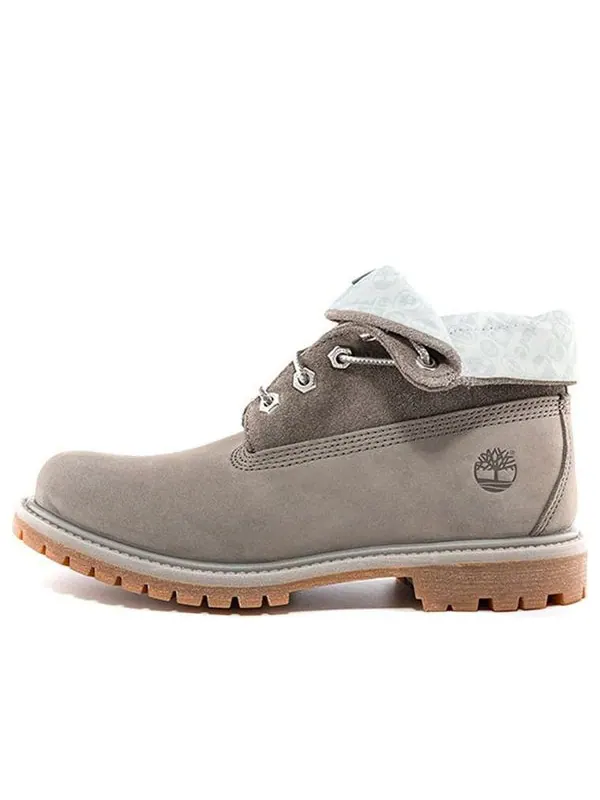 Кроссовки roll top boots basic 'medium grey with light grey' Timberland — изображение 1 из 4, серый/коричневый
