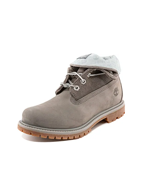 Кроссовки roll top boots basic 'medium grey with light grey' Timberland — изображение 2 из 4, серый/коричневый