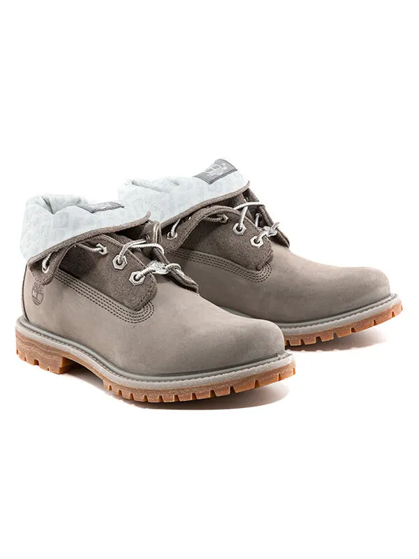Кроссовки roll top boots basic 'medium grey with light grey' Timberland — изображение 3 из 4, серый/коричневый