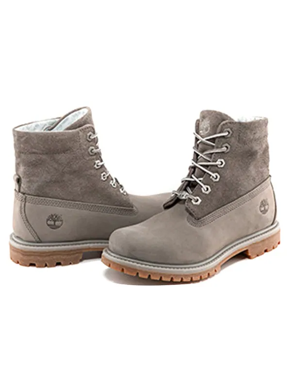 Кроссовки roll top boots basic 'medium grey with light grey' Timberland — изображение 4 из 4, серый/коричневый