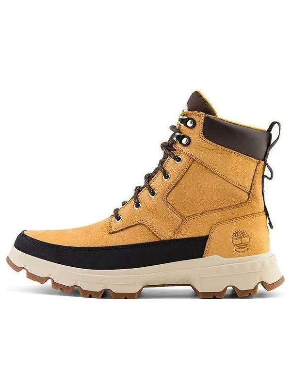 Кроссовки greenstride originals ultra waterproof boots 'wheat nubuck' Timberland — изображение 1 из 4, желтый/черный/белый