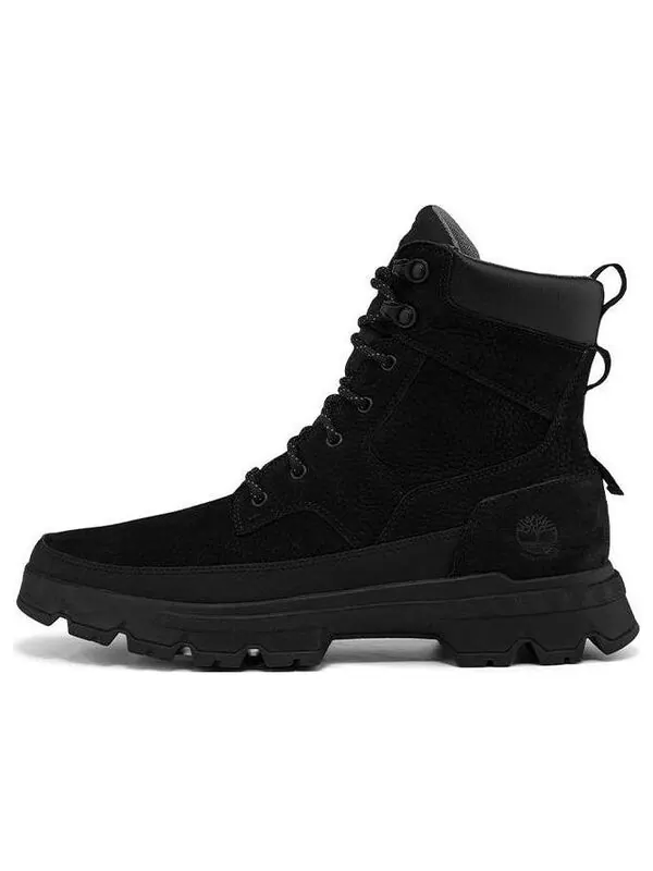 Кроссовки originals ultra wide fit waterproof boots 'jet black barefoot buffed' Timberland — изображение 1 из 4, черный