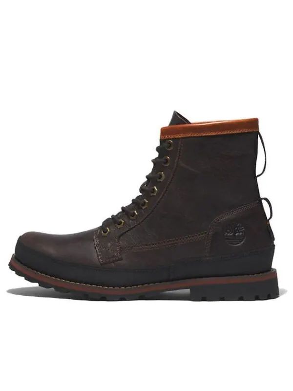 Кроссовки original earthkeeper boots 'dark brown regenerative leather' Timberland — изображение 1 из 4, коричневый/черный