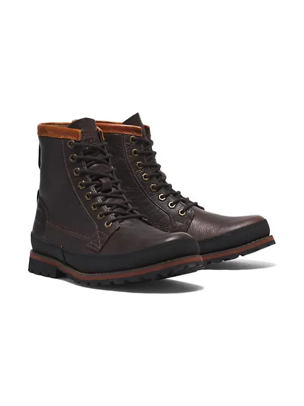 Кроссовки original earthkeeper boots 'dark brown regenerative leather' Timberland — изображение 4 из 4, коричневый/черный