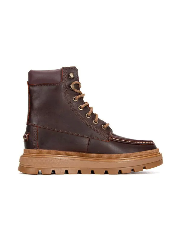 Кроссовки ray city moc toe chukka boots 'brown regenerative leather' Timberland — изображение 2 из 4, коричневый