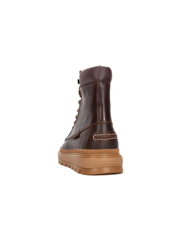 Кроссовки ray city moc toe chukka boots 'brown regenerative leather' Timberland — изображение 4 из 4, коричневый