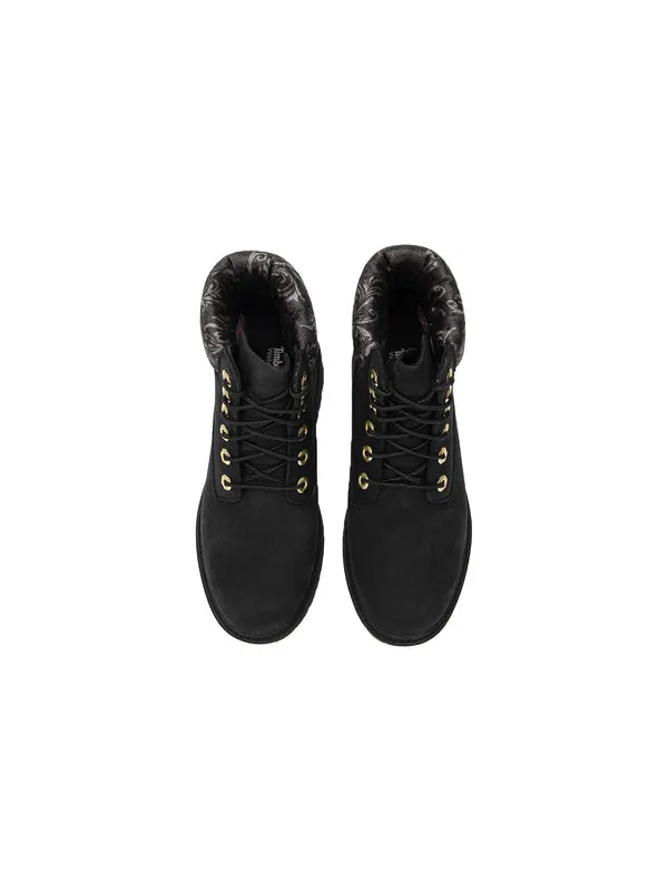Кроссовки 6 inch heritage lace up cupsole boots 'black nubuck' Timberland — изображение 3 из 4