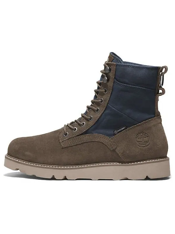 Кроссовки vibram waterproof leather and fabric boots 'olive green suede' Timberland — изображение 1 из 4