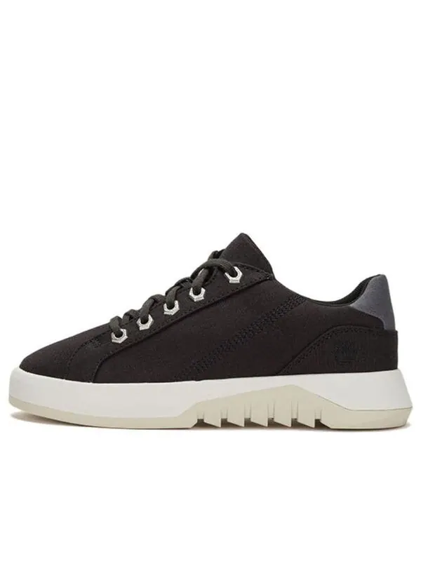 Кроссовки supaway canvas trainers 'black canvas' Timberland — изображение 1 из 4, черный/белый